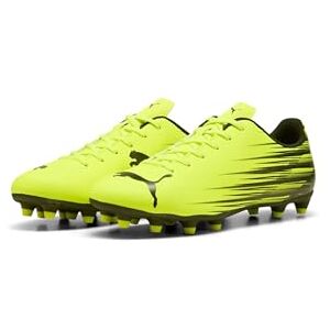 PUMA mäns ATTACANTO II FG/AG fotbollssko, Yellow Alert Black, 9 UK, Gul alert svart, 43 EU PUMA mäns ATTACANTO II FG/AG fotbollssko, Yellow Alert Black, 9 UK, Gul alert svart, 43 EU