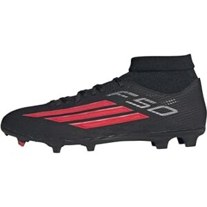 adidas unisex vuxen F50 LEAGUE Mid Cut Firm Ground/Multi Ground Football Boots, core black/lucid red/core black, 44 2/3 EU adidas unisex vuxen F50 LEAGUE Mid Cut Firm Ground/Multi Ground Football Boots, core black/lucid red/core black, 44 2/3 EU