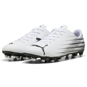 PUMA Attacanto Ii Fg/Ag fotbollssko för män, vit svart, 42 EU PUMA Attacanto Ii Fg/Ag fotbollssko för män, vit svart, 42 EU