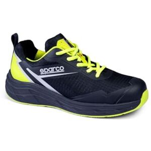 Sparco Impulse ESD S3S SR FO HRO, skyddsskor unisex-vuxen, marinblå/fluorescerande gul, 43 EU, Marinblå gul fluorescerande, 43 EU Sparco Impulse ESD S3S SR FO HRO, skyddsskor unisex-vuxen, marinblå/fluorescerande gul, 43 EU, Marinblå gul fluorescerande, 43 EU