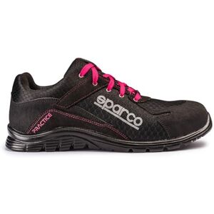 Sparco 0751743NRFU Zapatia Praxis, storlek 43 svart/rosa Sparco 0751743NRFU Zapatia Praxis, storlek 43 svart/rosa