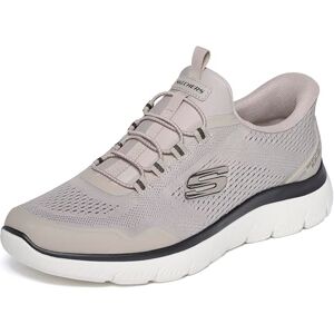 Skechers herr Summits Top Rate Sneakers, Taupe Mesh/Black Tpu, 41 EU Skechers herr Summits Top Rate Sneakers, Taupe Mesh/Black Tpu, 41 EU