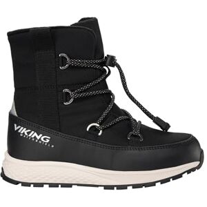 Viking Flicka Equip Warm WP SL snöstövlar, svart, 32 EU Viking Flicka Equip Warm WP SL snöstövlar, svart, 32 EU