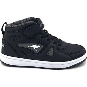 KangaROOS Unisex barn Kalley Ii Ev sneakers, Jet svart stål grå, 28 EU KangaROOS Unisex barn Kalley Ii Ev sneakers, Jet svart stål grå, 28 EU
