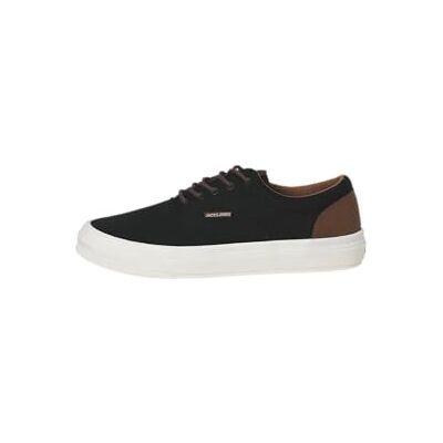 JACK & JONES JACK&JONES herr JFWISLINGTON kanvas sneakers, antracit, 45 EU, antracit, 45 EU JACK & JONES JACK&JONES herr JFWISLINGTON kanvas sneakers, antracit, 45 EU, antracit, 45 EU
