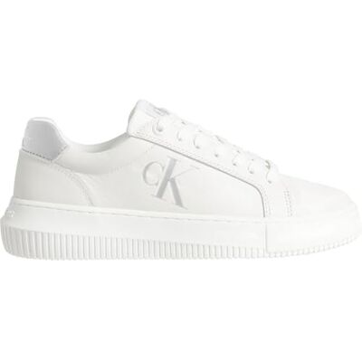 Calvin Dam Chunky Cupsole snörning LTH Yw0yw01687 sneakers, Blå ljus vit silver, 40 EU Calvin Dam Chunky Cupsole snörning LTH Yw0yw01687 sneakers, Blå ljus vit silver, 40 EU