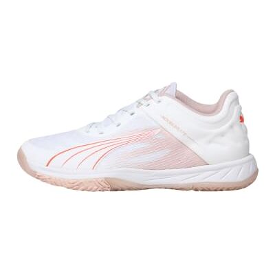 PUMA Accelerate Turbo W+ inomhus domstolssko, vitlysande röd – rosenkvarts – alpin snö – 11 UK, vit lysande röd rosenkvarts alpin snö, 46 EU PUMA Accelerate Turbo W+ inomhus domstolssko, vitlysande röd – rosenkvarts – alpin snö – 11 UK, vit lysande röd rosenkvarts alpin snö, 46 EU
