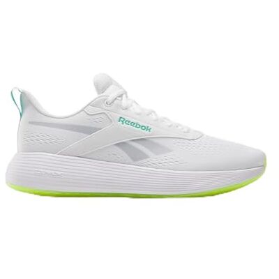 Reebok Unisex DMX Comfort + Sneaker, Vit grå 1 digital lime, 41 EU Reebok Unisex DMX Comfort + Sneaker, Vit grå 1 digital lime, 41 EU