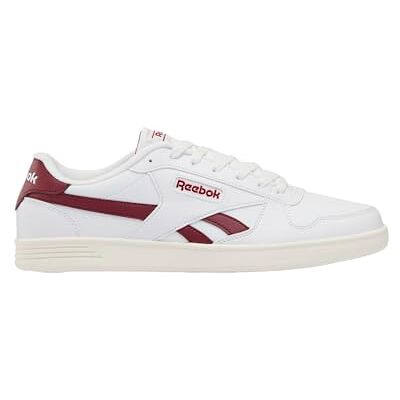 Reebok Herr Match Prime Sneaker, vit/retro röd/krita, 40,5 EU, Vit retro röd krita, 40.5 EU Reebok Herr Match Prime Sneaker, vit/retro röd/krita, 40,5 EU, Vit retro röd krita, 40.5 EU