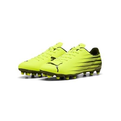 PUMA mäns ATTACANTO II FG/AG fotbollssko, Yellow Alert Black, 8 UK, Gul alert svart, 42 EU PUMA mäns ATTACANTO II FG/AG fotbollssko, Yellow Alert Black, 8 UK, Gul alert svart, 42 EU