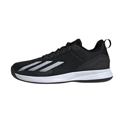adidas För Män Courtflash Speed Tennis Shoes, Core Black/Cloud White/Core Black, 45 1/3 EU adidas För Män Courtflash Speed Tennis Shoes, Core Black/Cloud White/Core Black, 45 1/3 EU