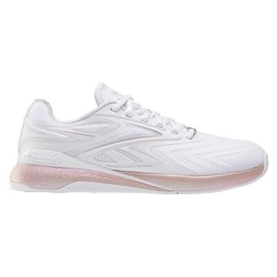Reebok Dam Nano X5 Edge sneakers, vit/Muted Mauve, 35 EU Reebok Dam Nano X5 Edge sneakers, vit/Muted Mauve, 35 EU