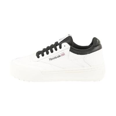 Reebok Unisex Club C MEGACOURT sneakers, vit/krita/svart, 6 UK, Vit krita svart, 39 EU Reebok Unisex Club C MEGACOURT sneakers, vit/krita/svart, 6 UK, Vit krita svart, 39 EU
