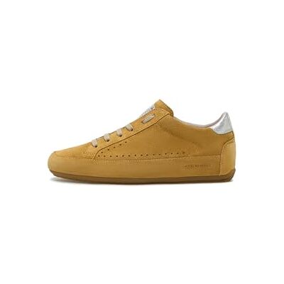 Candice Cooper dam Dafne F Suede/Metallic Goat Skin Mustard-silverOxfordflat Candice Cooper dam Dafne F Suede/Metallic Goat Skin Mustard-silverOxfordflat