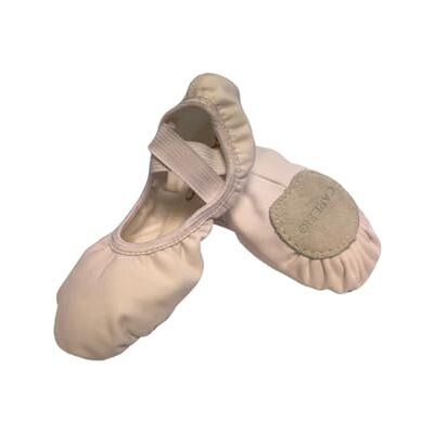 Capezio Stella Canvas Ballet Shoe, Balet rosa, 3,5 W Capezio Stella Canvas Ballet Shoe, Balet rosa, 3,5 W