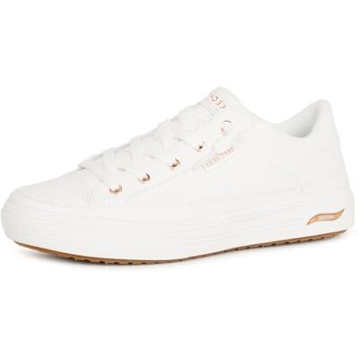 Skechers Dam Arch Fit Arcade on My Way Sneaker, Vitt, 39.5 EU Skechers Dam Arch Fit Arcade on My Way Sneaker, Vitt, 39.5 EU