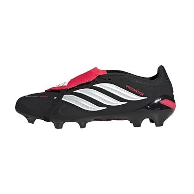 adidas unisex vuxen Predator League Fold-Over Tongue Firm Ground Football Boots Shoes, Core Black/Ftwr White/Lucid Red, 39 1/3 EU adidas unisex vuxen Predator League Fold-Over Tongue Firm Ground Football Boots Shoes, Core Black/Ftwr White/Lucid Red, 39 1/3 EU