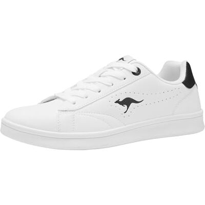 KangaROOS dam K-Ten Adore sneakers, vit/jet svart, 37 EU, Vit jet svart, 37 EU KangaROOS dam K-Ten Adore sneakers, vit/jet svart, 37 EU, Vit jet svart, 37 EU
