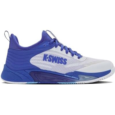 K-Swiss Herr Hypercourt Pinnacle tennisskor, vit bländande blått baltiskt hav, 42,5 EU K-Swiss Herr Hypercourt Pinnacle tennisskor, vit bländande blått baltiskt hav, 42,5 EU