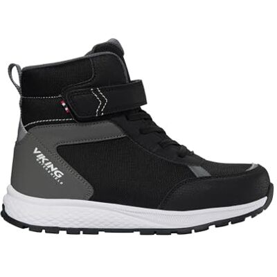 Viking Unisex barn Equip Warm Wp 1v Snow Boot, Svart grå, 39 EU Viking Unisex barn Equip Warm Wp 1v Snow Boot, Svart grå, 39 EU