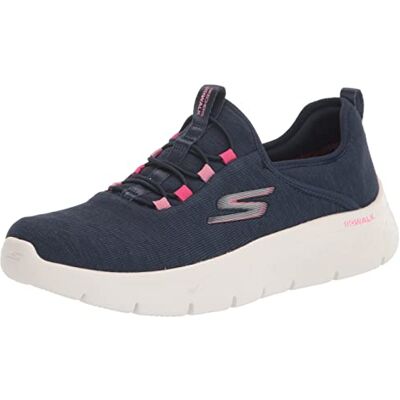 Skechers dam Sneaker Go Walk Flex – Lucy, Marinblå textiltrim, 42 EU Skechers dam Sneaker Go Walk Flex – Lucy, Marinblå textiltrim, 42 EU