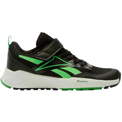 Reebok Pojkar snäva run elastisk spets & topp rem sneakers, Svart sollime Ftwrwhite, 29 EU Reebok Pojkar snäva run elastisk spets & topp rem sneakers, Svart sollime Ftwrwhite, 29 EU