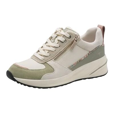Tamaris dam Low 1-23754-45 sneakers, SAGE Comb, 40 EU Tamaris dam Low 1-23754-45 sneakers, SAGE Comb, 40 EU