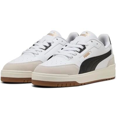 PUMA Shuffle Downtown Og Träningsskor Unisex Vuxen, Vit svart ånggrå, 39 EU PUMA Shuffle Downtown Og Träningsskor Unisex Vuxen, Vit svart ånggrå, 39 EU
