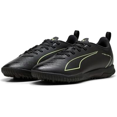 PUMA Unisex barn Ultra 6 Play Tt Jr fotbollssko, Black Fizzy ljusgrön terräng, 28 EU PUMA Unisex barn Ultra 6 Play Tt Jr fotbollssko, Black Fizzy ljusgrön terräng, 28 EU