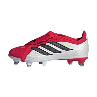 adidas unisex barn PREDATOR LEAGUE Fold-Over Tongue Soft Ground Football Boots Kids, lucid red/core black/ftwr white, 37 1/3 EU adidas unisex barn PREDATOR LEAGUE Fold-Over Tongue Soft Ground Football Boots Kids, lucid red/core black/ftwr white, 37 1/3 EU