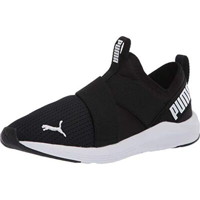 PUMA Prowl Crosstrainer för dam, slip-on, svart/vit, 41 EU PUMA Prowl Crosstrainer för dam, slip-on, svart/vit, 41 EU