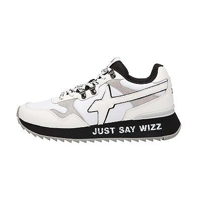 w6yz Yak-M.-Konstläder och Nylon-Vit Sneakers, Vit grå, 45 EU w6yz Yak-M.-Konstläder och Nylon-Vit Sneakers, Vit grå, 45 EU