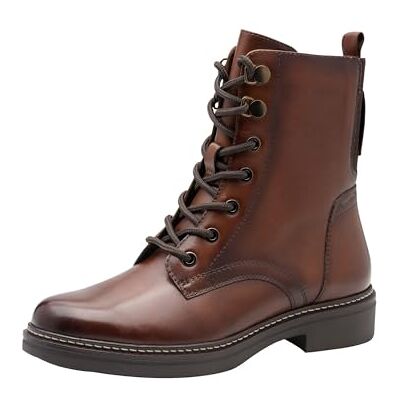 Tamaris dam Comfort Lace Boot FlatVadskor Tamaris dam Comfort Lace Boot FlatVadskor