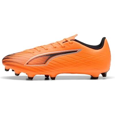PUMA Unisex Ultra 6 Play Fg/Ag fotbollssko, Heat Fire svart glödande röd, 44.5 EU PUMA Unisex Ultra 6 Play Fg/Ag fotbollssko, Heat Fire svart glödande röd, 44.5 EU