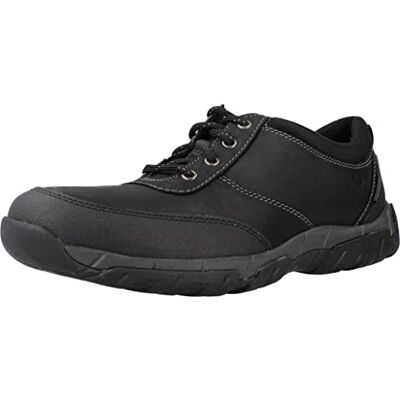 Clarks Grove Edge Ii vandringssko för män, Svart läder, 46 EU Clarks Grove Edge Ii vandringssko för män, Svart läder, 46 EU