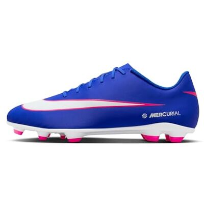 NIKE Unisex Vapor 16 Club FG/MG Fotbollsskor, Racer Blue/White, 45.5 NIKE Unisex Vapor 16 Club FG/MG Fotbollsskor, Racer Blue/White, 45.5