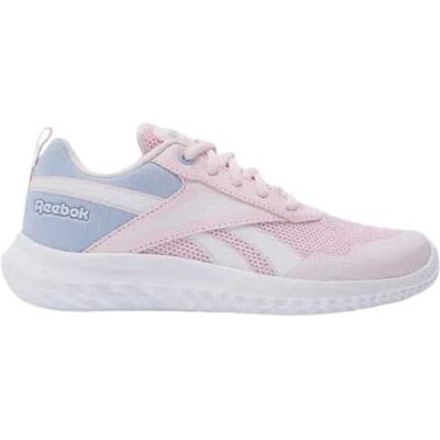 Reebok Rush Runner 5 sneakers för flickor, Frostedberry Ftwrwhite Y2kblue, 27 EU Reebok Rush Runner 5 sneakers för flickor, Frostedberry Ftwrwhite Y2kblue, 27 EU