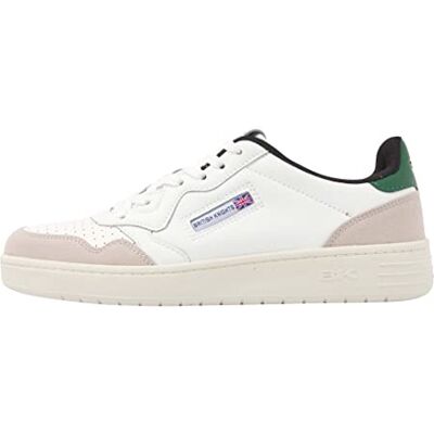 British Knights NOORS Halvsko för män sneakers, Vit grön svart, 44 EU British Knights NOORS Halvsko för män sneakers, Vit grön svart, 44 EU