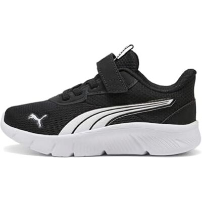 PUMA Unisex Flexfocus Modern Ac+ Ps Sneaker för barn, svart Vit, 31 EU PUMA Unisex Flexfocus Modern Ac+ Ps Sneaker för barn, svart Vit, 31 EU