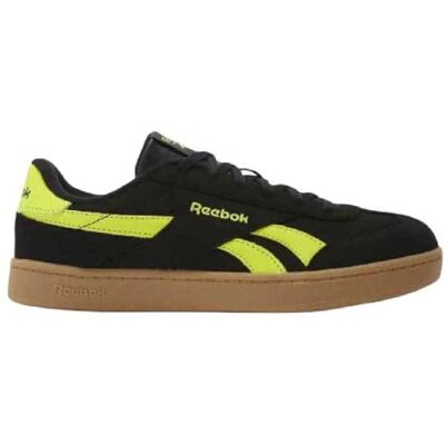 Reebok Unisex barn Smash Edge sneakers, Nightblack Solar acidyellow Sgum1, 38 EU Reebok Unisex barn Smash Edge sneakers, Nightblack Solar acidyellow Sgum1, 38 EU