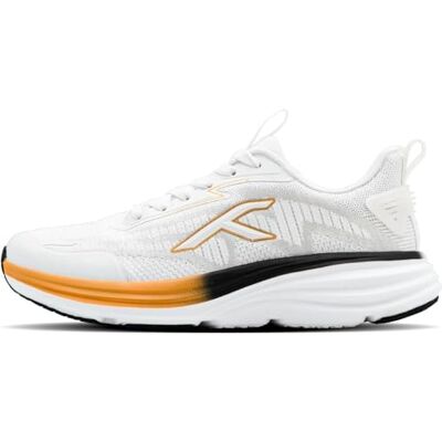 HUNDRED Soft Stride Multisportskor Löpning, Promenader, Gym & Jogging Bekväm D-Soft dämpning HyperKnit-överdel Fusion-teknologi Vit/Guld/Svart 45 EU / 11 UK / 12 US HUNDRED Soft Stride Multisportskor Löpning, Promenader, Gym & Jogging Bekväm D-Soft dämpning HyperKnit-överdel Fusion-teknologi Vit/Guld/Svart 45 EU / 11 UK / 12 US