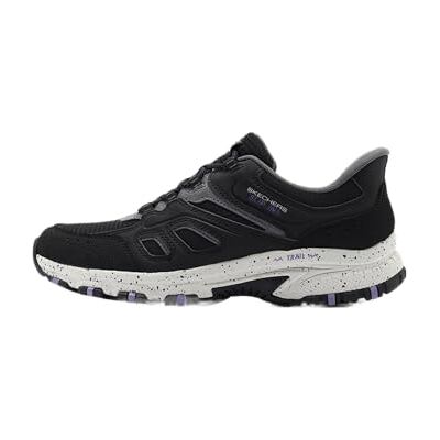 Skechers dam Hillcrest KAMALINO vandringssko, Svart lila, 5 UK, Svart lila, 38 EU Skechers dam Hillcrest KAMALINO vandringssko, Svart lila, 5 UK, Svart lila, 38 EU