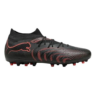 PUMA Unisex Future 9 Match Mg fotbollssko, svart lysande röd, stark grå, svart lysande röd stark grå, 45 EU PUMA Unisex Future 9 Match Mg fotbollssko, svart lysande röd, stark grå, svart lysande röd stark grå, 45 EU