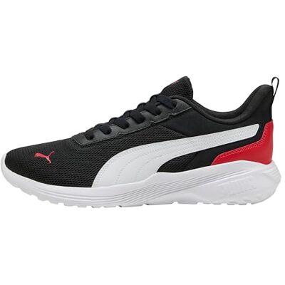 PUMA Unisex Anzarun 2 Lite Sliptech Sneaker, Black White for All Time Red, 40.5 EU PUMA Unisex Anzarun 2 Lite Sliptech Sneaker, Black White for All Time Red, 40.5 EU