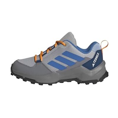 adidas unisex barn Terrex Ax4S Hiking Kids Shoes, Grey Two/Glow Blue/Grey Three, 37 1/3 EU adidas unisex barn Terrex Ax4S Hiking Kids Shoes, Grey Two/Glow Blue/Grey Three, 37 1/3 EU
