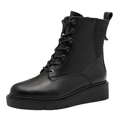 Tamaris dam Comfort Lace Boot FlatVadskor Tamaris dam Comfort Lace Boot FlatVadskor