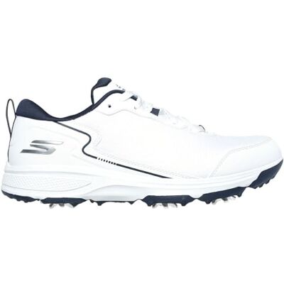 Skechers herr vridmoment sport fairway avslappnad passform spikad golfsko sneaker, Vit marinblå, 42 EU Skechers herr vridmoment sport fairway avslappnad passform spikad golfsko sneaker, Vit marinblå, 42 EU