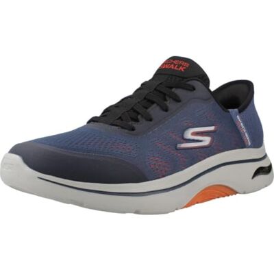 Skechers herr GO promenad båge FIT 2.0 Simplicity 2.5 tränare, Marinblått Xsp, 42 EU Skechers herr GO promenad båge FIT 2.0 Simplicity 2.5 tränare, Marinblått Xsp, 42 EU