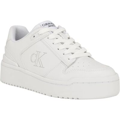 Calvin kvinnors Ashier Sneaker, Vit 140, 38 EU Calvin kvinnors Ashier Sneaker, Vit 140, 38 EU