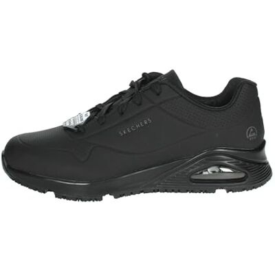 Skechers UNO SR SUTAL sneakers för män, Svart syntetisk, 41 EU Skechers UNO SR SUTAL sneakers för män, Svart syntetisk, 41 EU